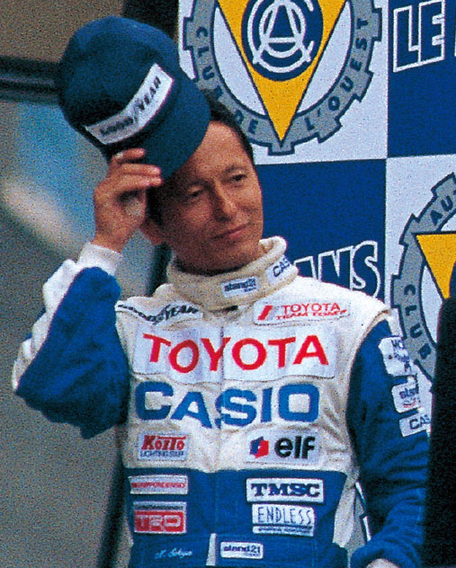 1992年、ル・マン24時間でTS010を駆り2位入賞した関谷正徳氏。3年後の1995年には日本人初のル・マン24時間総合優勝を果たしている。